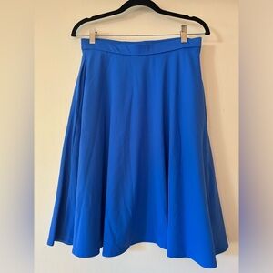 Cynthia Rowley Blue Skirt w/Pockets - Medium